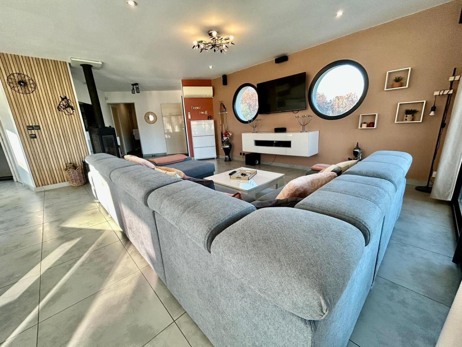 Maison Moderne Au Calme Avec Billard, Jacuzzi, Bain A Remous, Piscine, Babyfoot Labastide-du-Temple Luaran gambar